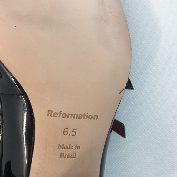 NWOT Reformation Mimi Buckle Pumps - Picture 10 of 12